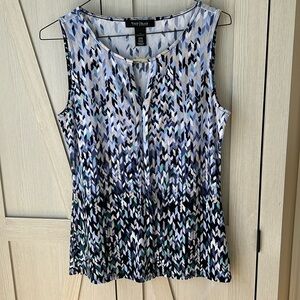 Vince Camuto Multicolor Sleeveless Top